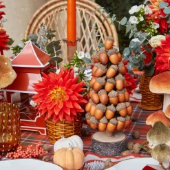Autumn Decorations<Mrs. Alice Acorn Tree (Pair)
