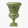 Vases | Vases & Planters<Mrs. Alice Adelaide Green Lattice Urn