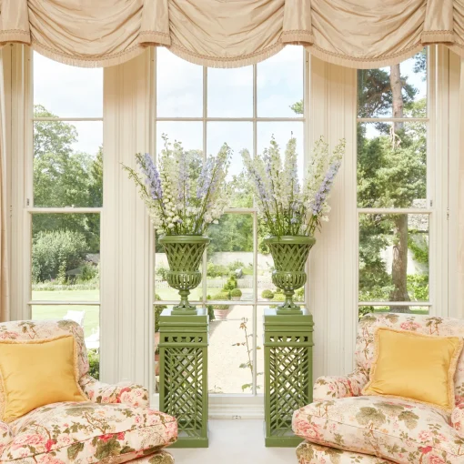 Vases | Vases & Planters<Mrs. Alice Adelaide Green Lattice Urn