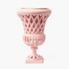 Vases | Vases & Planters<Mrs. Alice Adelaide Pink Lattice Urn