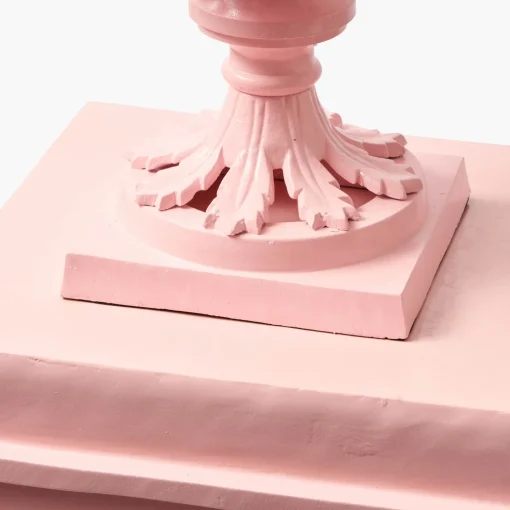 Vases | Vases & Planters<Mrs. Alice Adelaide Pink Lattice Urn & Pedestal