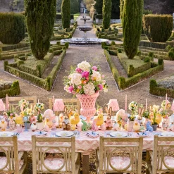 Vases | Vases & Planters<Mrs. Alice Adelaide Pink Lattice Urn