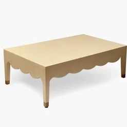 Furniture<Mrs. Alice Adele Grasscloth Coffee Table