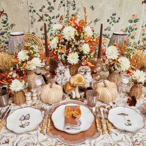 Napkins | Mrs. Alice Monogram<Mrs. Alice Alathea Caramel Linen Napkins (Set of 4)