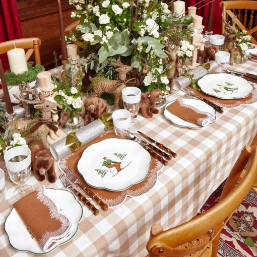 Napkins | Mrs. Alice Monogram<Mrs. Alice Alathea Caramel Linen Napkins (Set of 4)