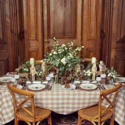Table Linen Sets | Mrs. Alice Monogram<Mrs. Alice Alathea Caramel Linen Placemats & Napkins (Set of 4)
