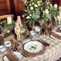 Table Linen Sets | Mrs. Alice Monogram<Mrs. Alice Alathea Caramel Linen Placemats & Napkins (Set of 4)