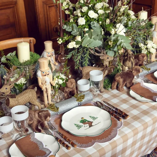 Table Linen Sets | Mrs. Alice Monogram<Mrs. Alice Alathea Caramel Linen Placemats & Napkins (Set of 4)