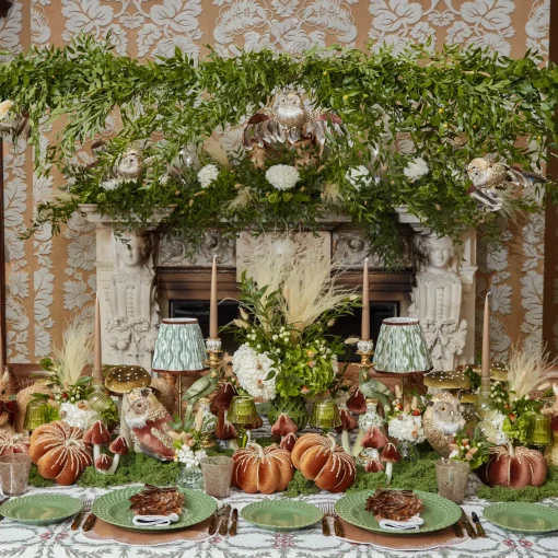 Table Linen Sets | Mrs. Alice Monogram<Mrs. Alice Alathea Caramel Linen Placemats & Napkins (Set of 4)