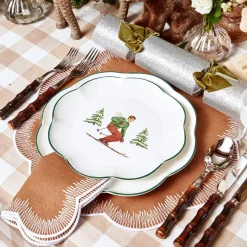 Table Linen Sets | Mrs. Alice Monogram<Mrs. Alice Alathea Caramel Linen Placemats & Napkins (Set of 4)