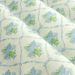 Serena Fresson Fabrics<Mrs. Alice Alice's Bouquet Fabric (Blue)