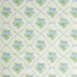 Serena Fresson Fabrics<Mrs. Alice Alice's Bouquet Fabric (Blue)