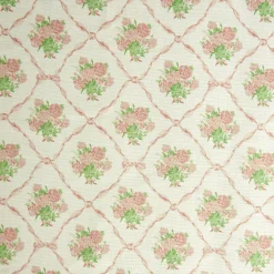 Serena Fresson Fabrics<Mrs. Alice Alice's Bouquet Fabric (Pink)