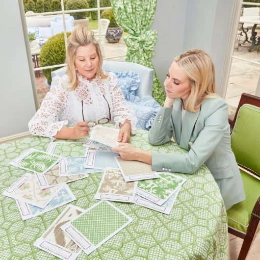 Serena Fresson Fabrics<Mrs. Alice Alice's Bouquet Fabric (Pink)