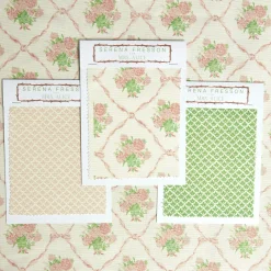 Serena Fresson Fabrics<Mrs. Alice Alice's Bouquet Fabric (Pink)