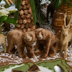 Christmas Decorations<Mrs. Alice Alpine Brown Bears (Set of 3)