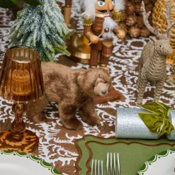 Christmas Decorations<Mrs. Alice Alpine Brown Bears (Set of 3)