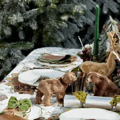 Christmas Decorations<Mrs. Alice Alpine Brown Bears (Set of 3)