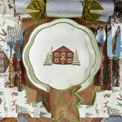 Crockery Sets<Mrs. Alice Alpine Chalet Dinner & Starter Plates (Set of 8)