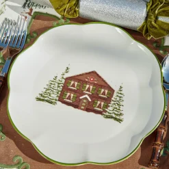 Dinner Plates | Crockery Sets<Mrs. Alice Alpine Chalet Dinner Plate (Set of 4)
