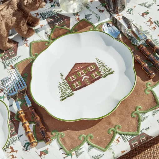 Dinner Plates | Crockery Sets<Mrs. Alice Alpine Chalet Dinner Plate (Set of 4)