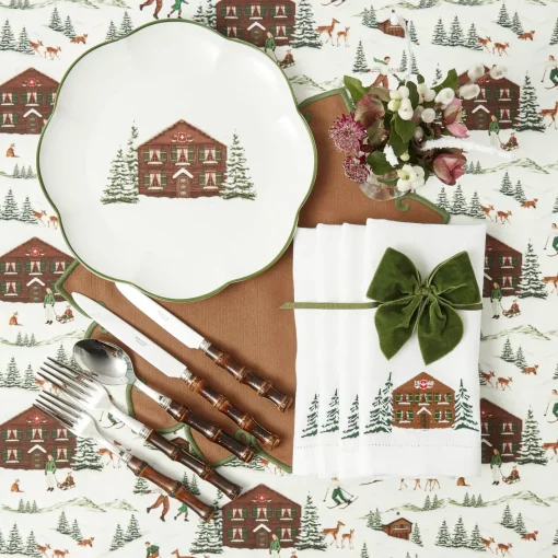 Dinner Plates | Crockery Sets<Mrs. Alice Alpine Chalet Dinner Plate (Set of 4)