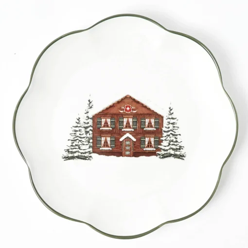 Dinner Plates | Crockery Sets<Mrs. Alice Alpine Chalet Dinner Plate (Set of 4)