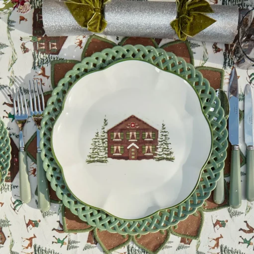 Dinner Plates | Crockery Sets<Mrs. Alice Alpine Chalet Dinner Plate (Set of 4)