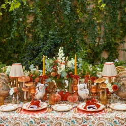 Glassware Sets<Mrs. Alice Amber Hobnail Jug and Glasses (Set of 6)