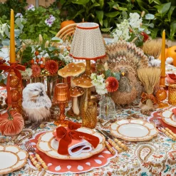 Glassware Sets<Mrs. Alice Amber Hobnail Jug and Glasses (Set of 6)