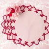 Placemats | For Her<Mrs. Alice Angelina Pink & Red Placemats (Set of 4)