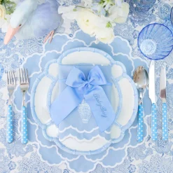 Tablecloths<Mrs. Alice Angelique Blue Tablecloth