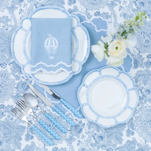 Tablecloths<Mrs. Alice Angelique Blue Tablecloth