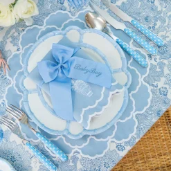 Tablecloths<Mrs. Alice Angelique Blue Tablecloth