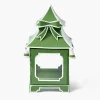 Spring Decorations | Pagodas & Lanterns<Mrs. Alice Apple Green Bow Pagoda Lantern
