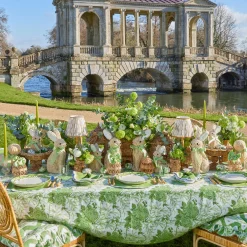 Summer Table Linen | Napkins<Mrs. Alice Apple Green Isabella Napkins (Set of 4)