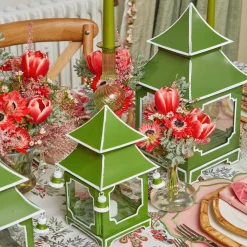 Year-round Decorations | Spring Decorations<Mrs. Alice Apple Green Pagoda Lantern