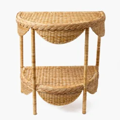 Furniture | Furniture<Mrs. Alice Aria Rattan Braided Side Table