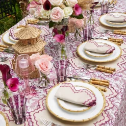 Summer Glassware | Glasses<Mrs. Alice Aubergine Positano Glasses (Set of 4)