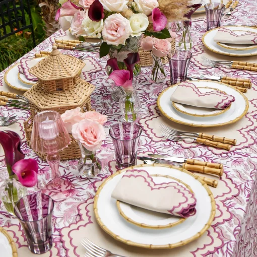 Summer Glassware | Glasses<Mrs. Alice Aubergine Positano Glasses (Set of 4)