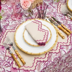 Summer Glassware | Glasses<Mrs. Alice Aubergine Positano Glasses (Set of 4)