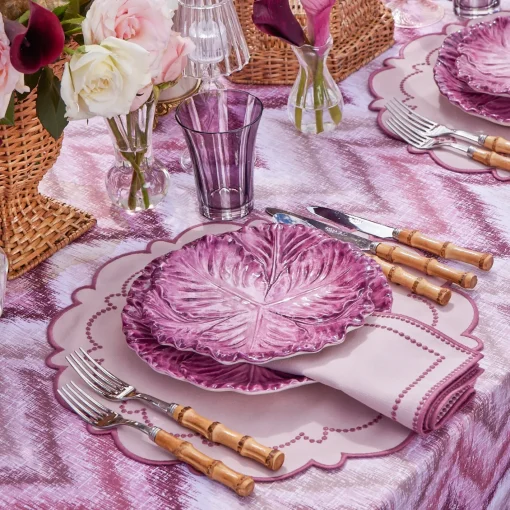Summer Glassware | Glasses<Mrs. Alice Aubergine Positano Glasses (Set of 4)