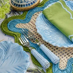 Summer Table Linen | Placemats<Mrs. Alice Aurora Woven Placemats (Set of 4)