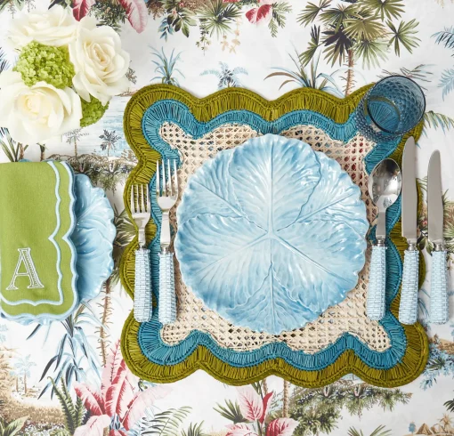 Summer Table Linen | Placemats<Mrs. Alice Aurora Woven Placemats (Set of 4)