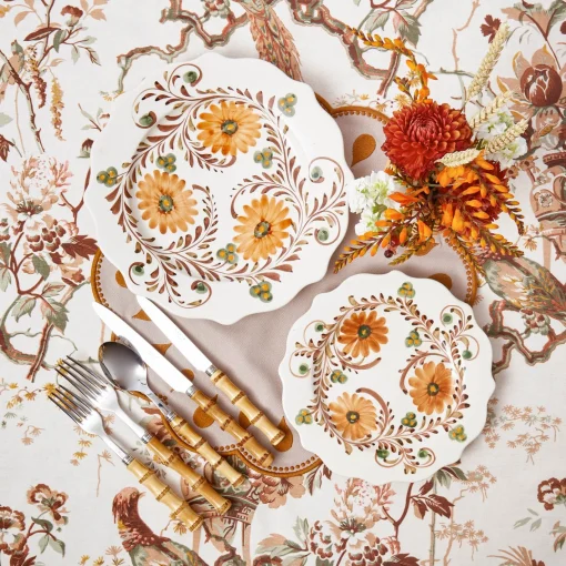 Dinner Plates<Mrs. Alice Autumn Flowers Dinner Plate