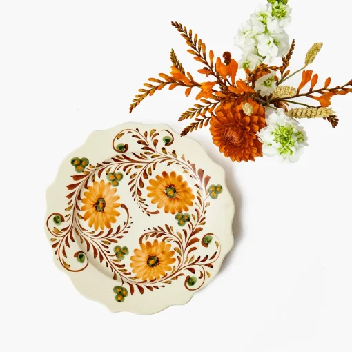 Dinner Plates<Mrs. Alice Autumn Flowers Dinner Plate