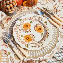Dinner Plates<Mrs. Alice Autumn Flowers Dinner Plate