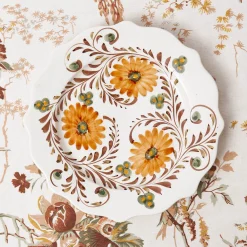Dinner Plates<Mrs. Alice Autumn Flowers Dinner Plate
