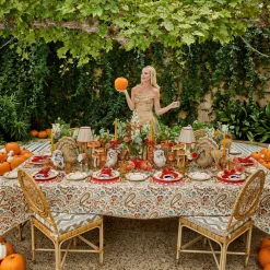 Tablecloths<Mrs. Alice Autumnal Paisley Tablecloth