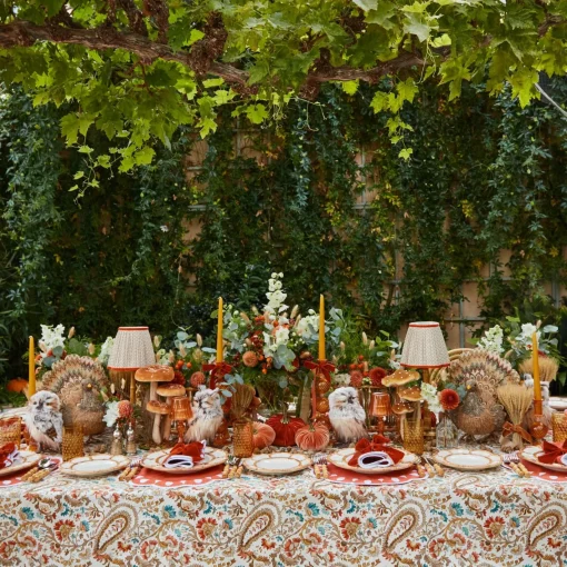 Tablecloths<Mrs. Alice Autumnal Paisley Tablecloth